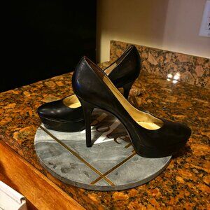 Nine West Black Platform heels size 9